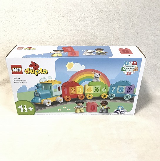 知育玩具として2歳から数字を覚えるなら列車遊びもできるこのレゴが人気